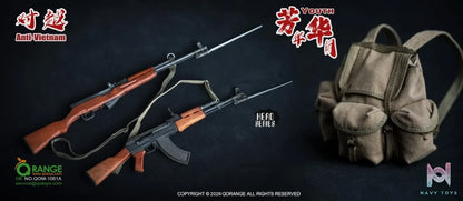 QORANGE QOTOYS – QORANGE QOTOYS 1/6 The Anti-Vietnam Youth Set NO.QOM-1061A/B (Licensed)