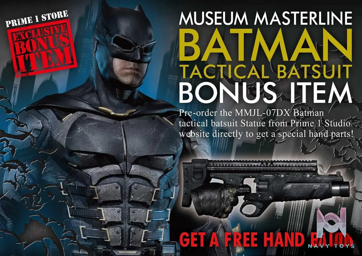 Prime 1 Studio – Museum Masterline Justice League (Film) Batman Tactical Batsuit MMJL-07 MMJL-07DX MMJL-07DXS (Licensed)