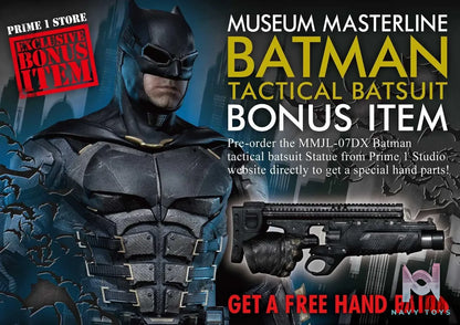Prime 1 Studio – Museum Masterline Justice League (Film) Batman Tactical Batsuit MMJL-07 MMJL-07DX MMJL-07DXS (Licensed)