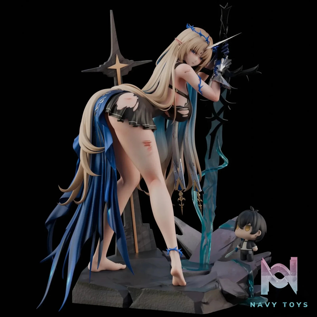 Mi Yin Studio - Wuthering Waves Fleurdelys resin statue Navy Toys anime figure