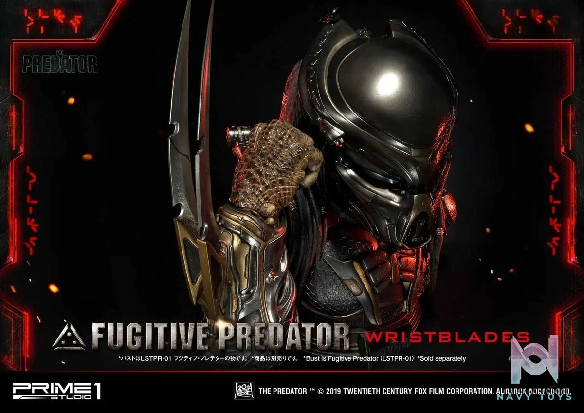 Prime 1 Studio – Life Size Bust The Predator (Film) Fugitive Predator Wristblades LSTPR-02 (Licensed)