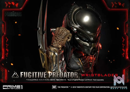 Prime 1 Studio – Life Size Bust The Predator (Film) Fugitive Predator Wristblades LSTPR-02 (Licensed)