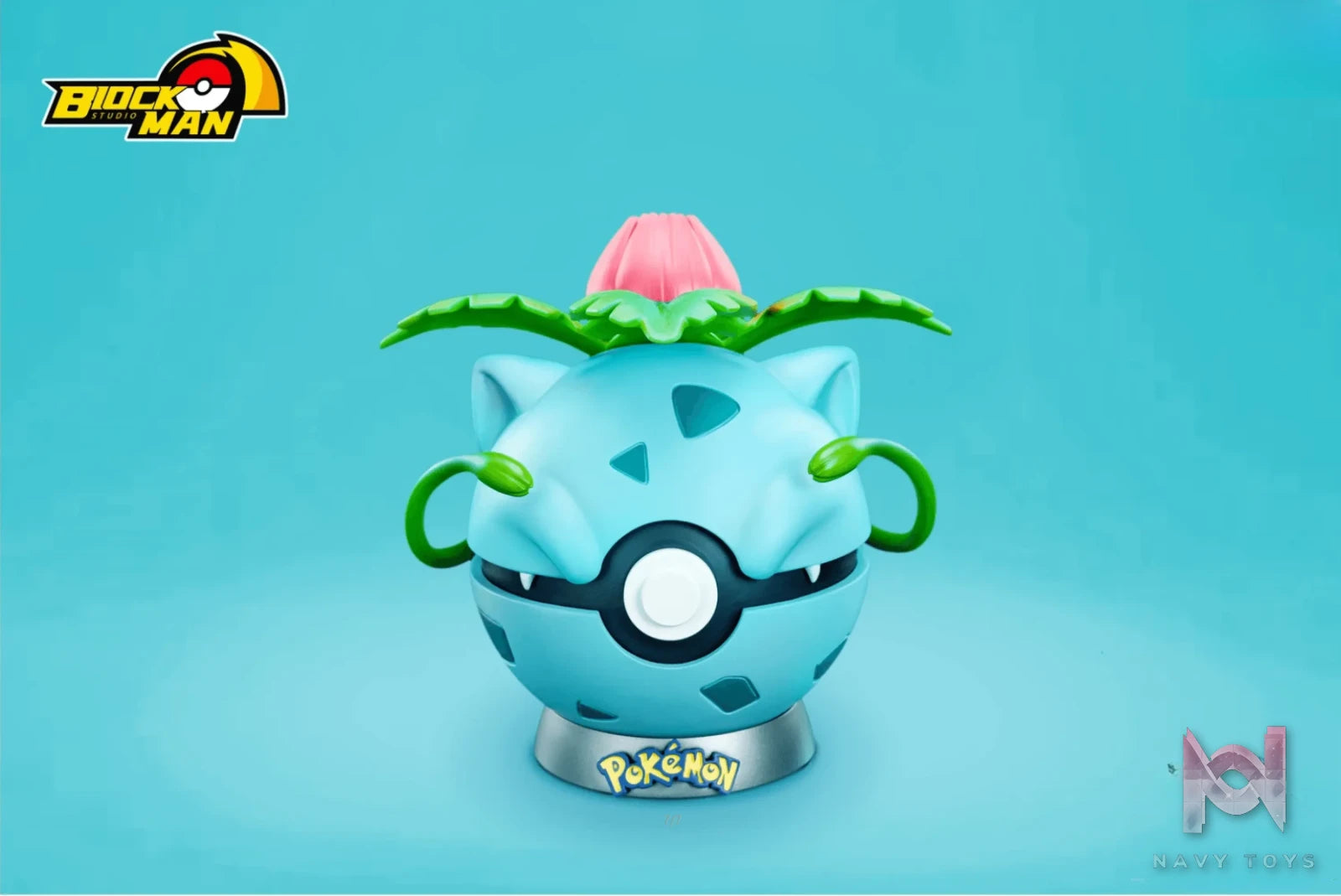 Block Man Studio – Pokémon First Generation Yusanjia Poké Ball #4 Ivysaur
