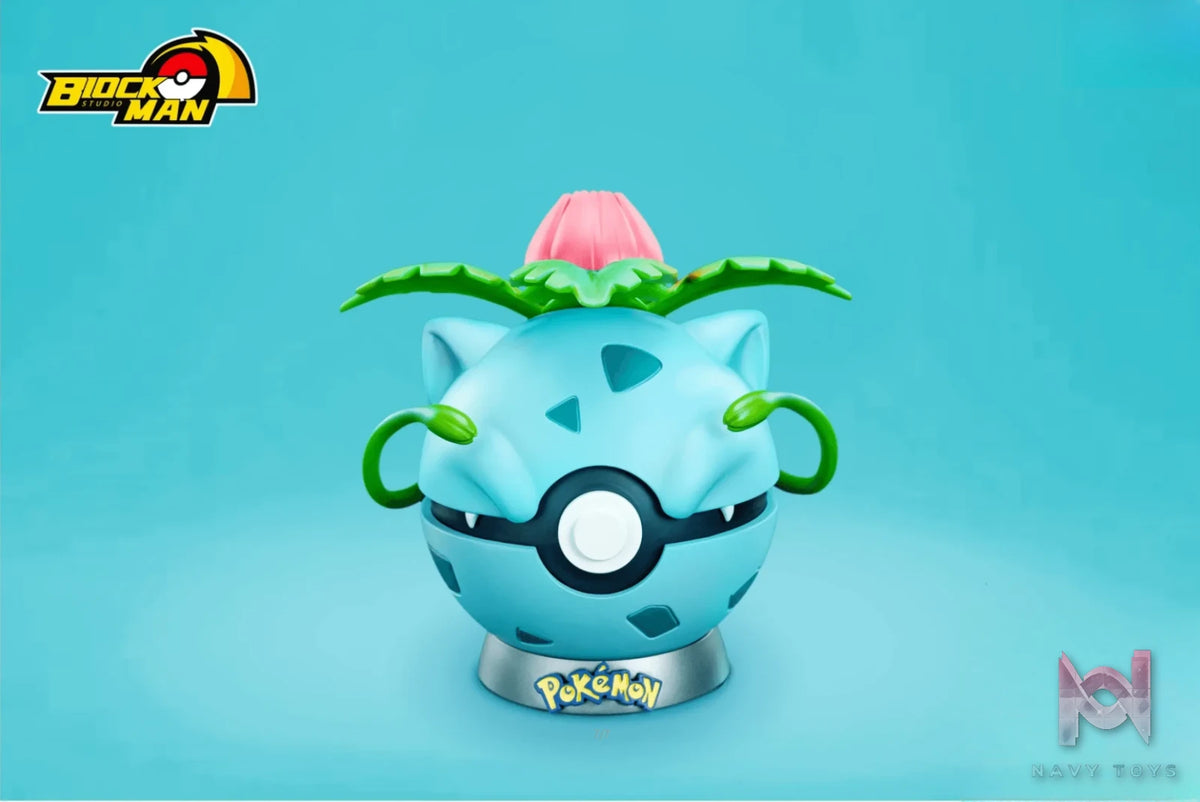Block Man Studio – Pokémon First Generation Yusanjia Poké Ball #4 Ivysaur