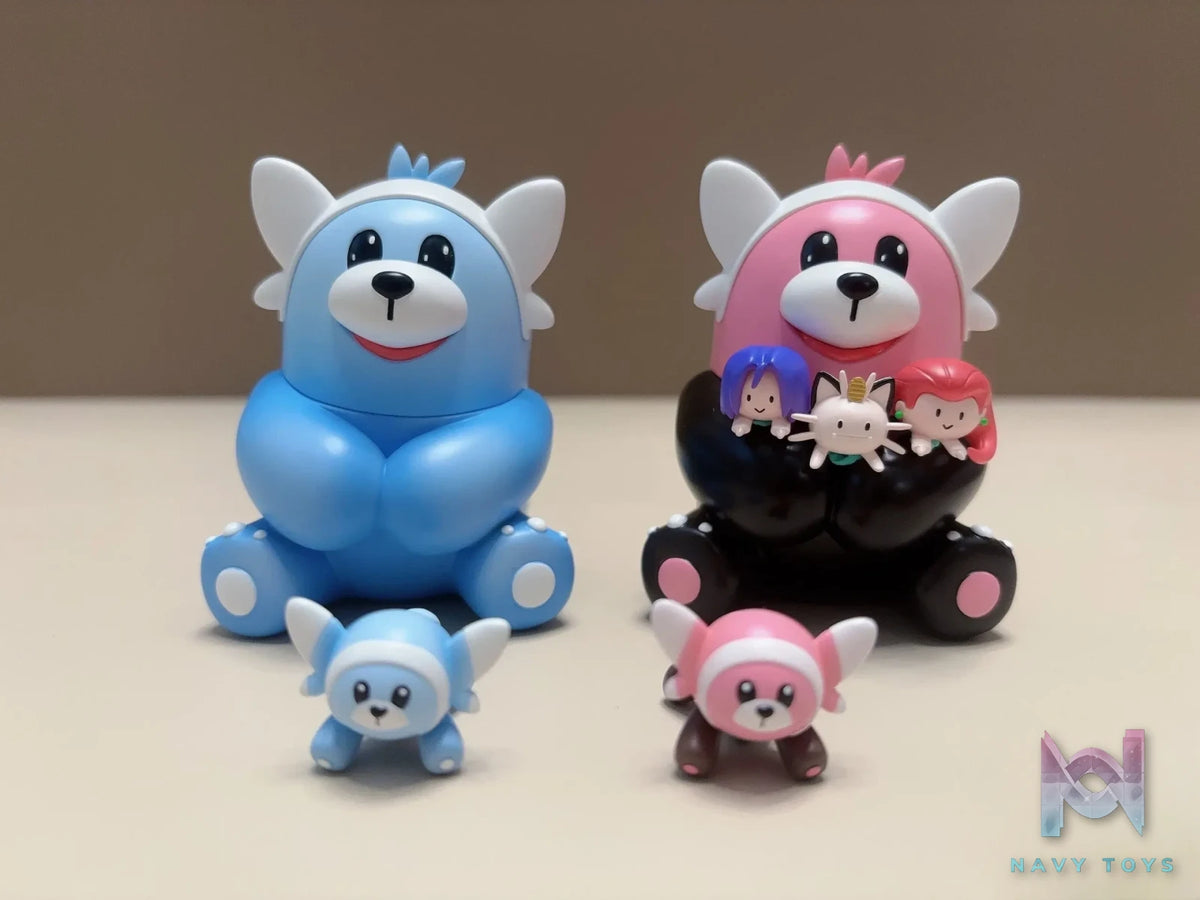 Rocket Team Studio – Pokémon 1/20 Stufful Evolution Line