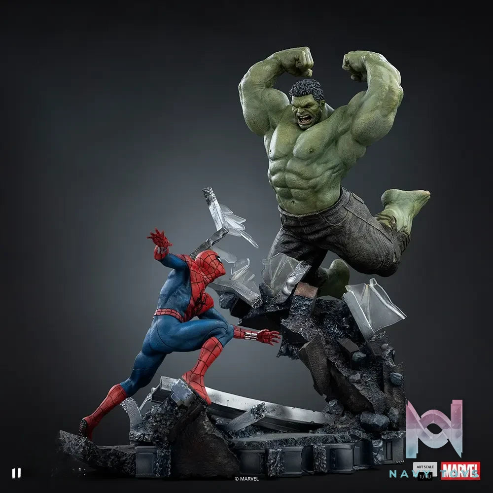 Iron Studio – Spider-Man vs Hulk – Spider-Man: Brand New Day – Art Scale 1/10 Statue MARCAS143426-10 (Licensed)