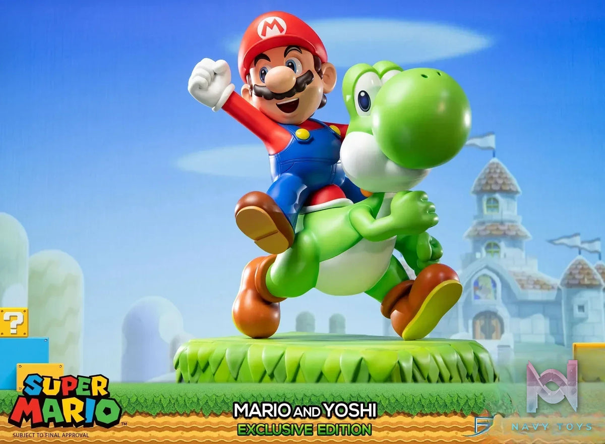 First 4 Figures – Super Mario – Mario and Yoshi SMMAYST SMMAYEX (Licensed)