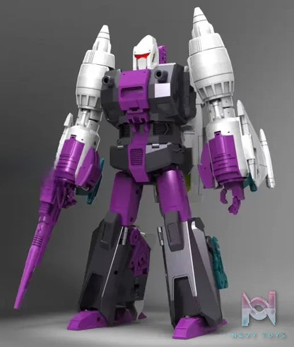 Keith’s Fantasy Club Studio – E.A.V.I. Metal Phase P-10A+ Kingzilla Snapdragon Offwhite Version Transformers
