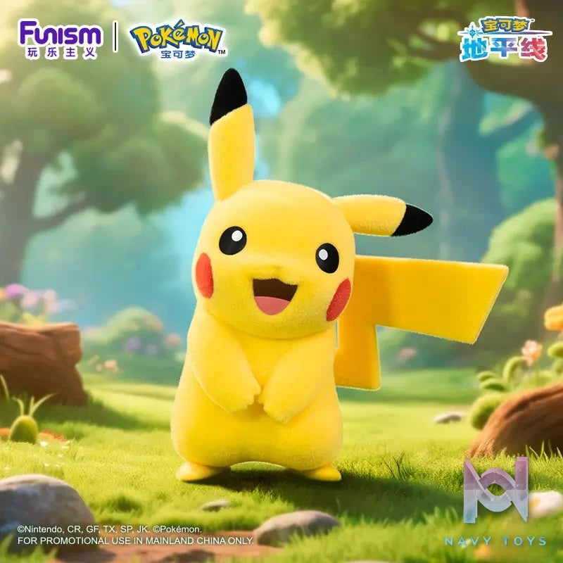 Funism – Pokémon Q-version Flocked Figure (Licensed)
