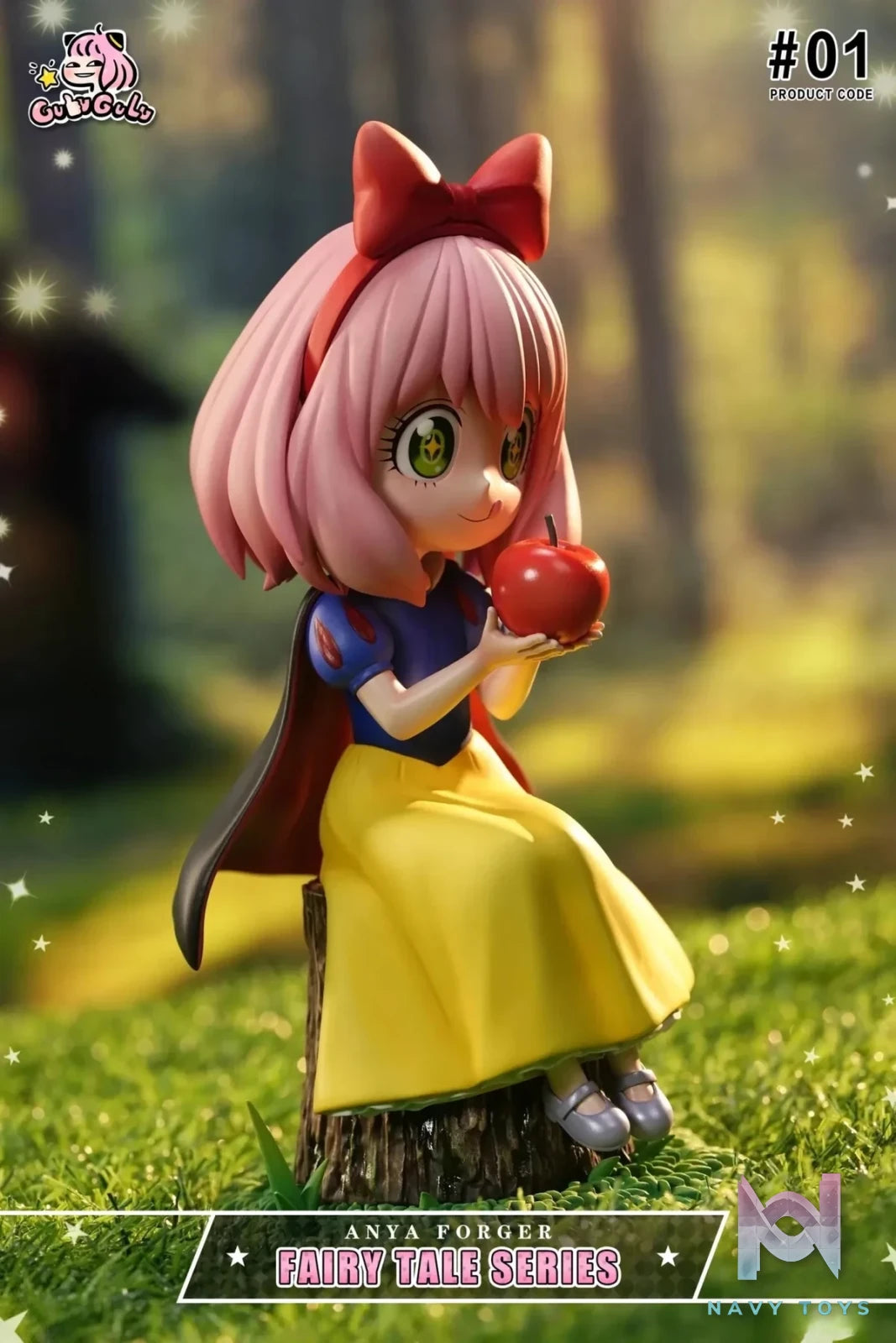 GuluGulu Studio - Fairy Tale Series 1 Snow White Princess Anya Forger resin statue Navy Toys anime figure