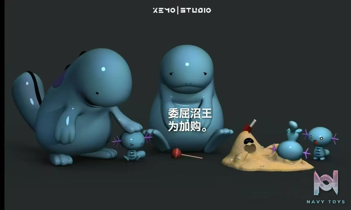 KEMO Studio – Pokémon Wooper Landscaping Set