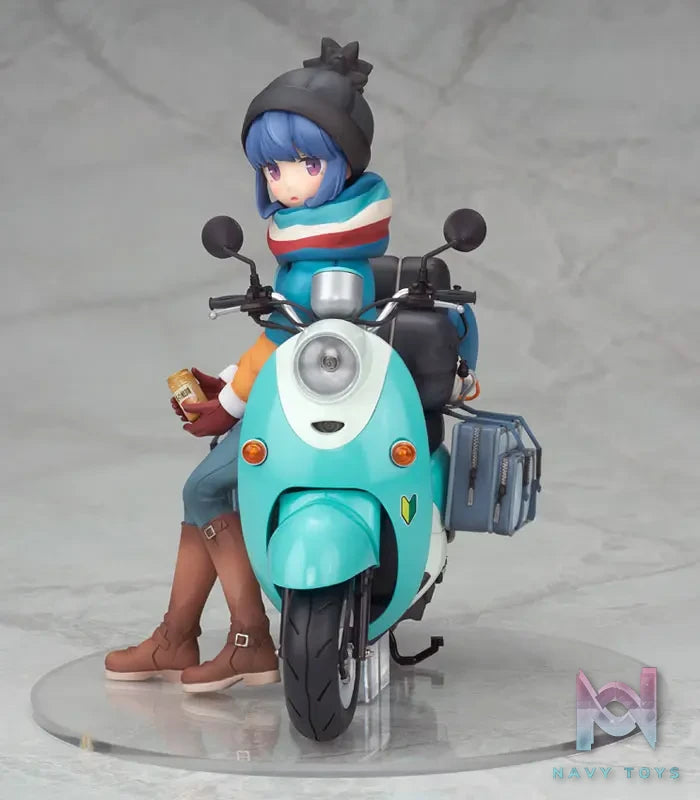 Alter – Yuru Camp Rin Shima with Scooter 1/10 Complete Figure (Licensed)