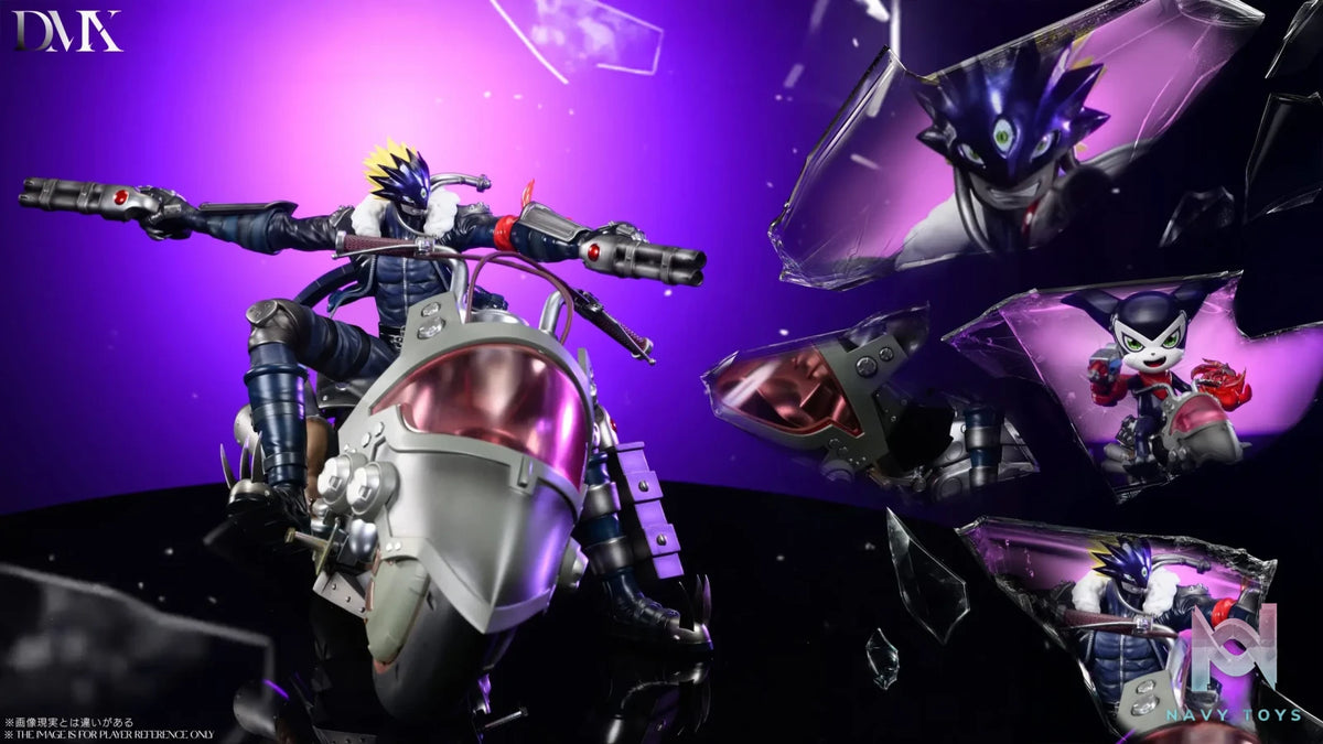 DMX Studio – Digimon Motorcycle Beelzebumon & Motorcycle Impmon
