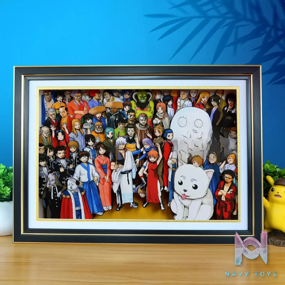 KALA HOME Studio – Gin tama Multiple Characters #02 3D Decorative Painting Gin tama