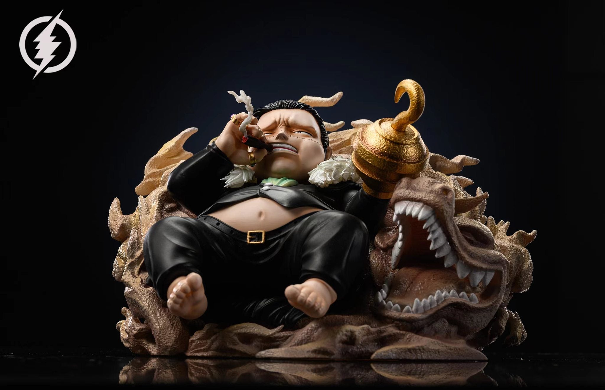 Crocodile Lightning mode play studio resin statue lighting studio anime figure