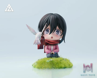 AZ Studio – Chibi Figure Mikasa Under the Tree Attack on Titan