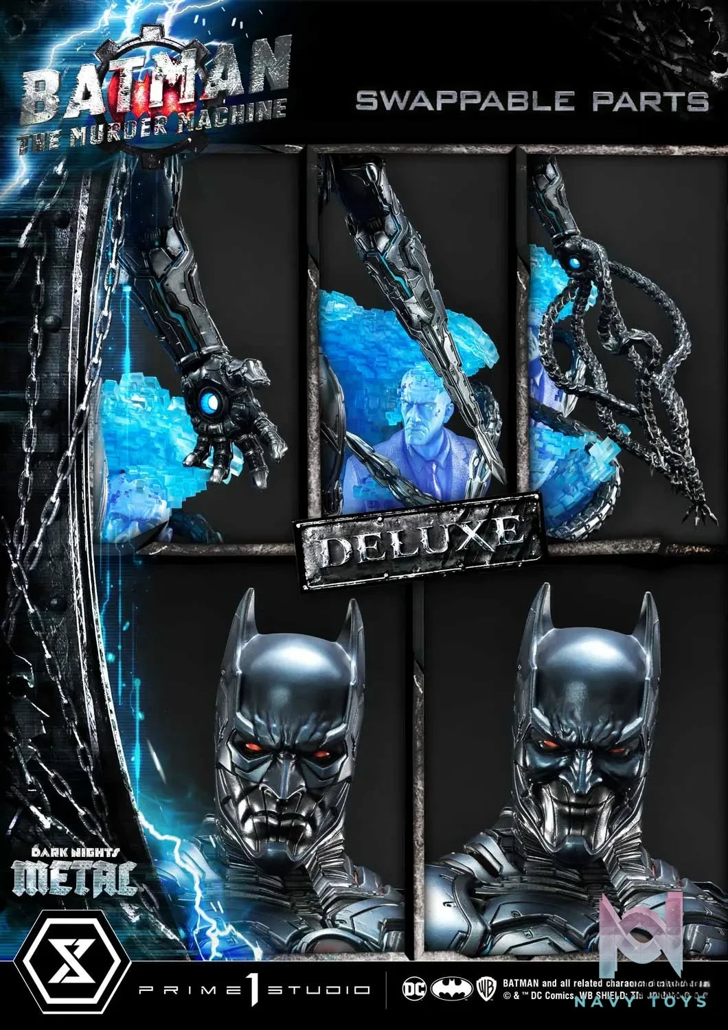 Prime 1 Studio – Museum Masterline Dark Nights: Metal (Comics) The Murder Machine MMDCMT-14 MMDCMT-14DX MMDCMT-14DXS (Licensed)