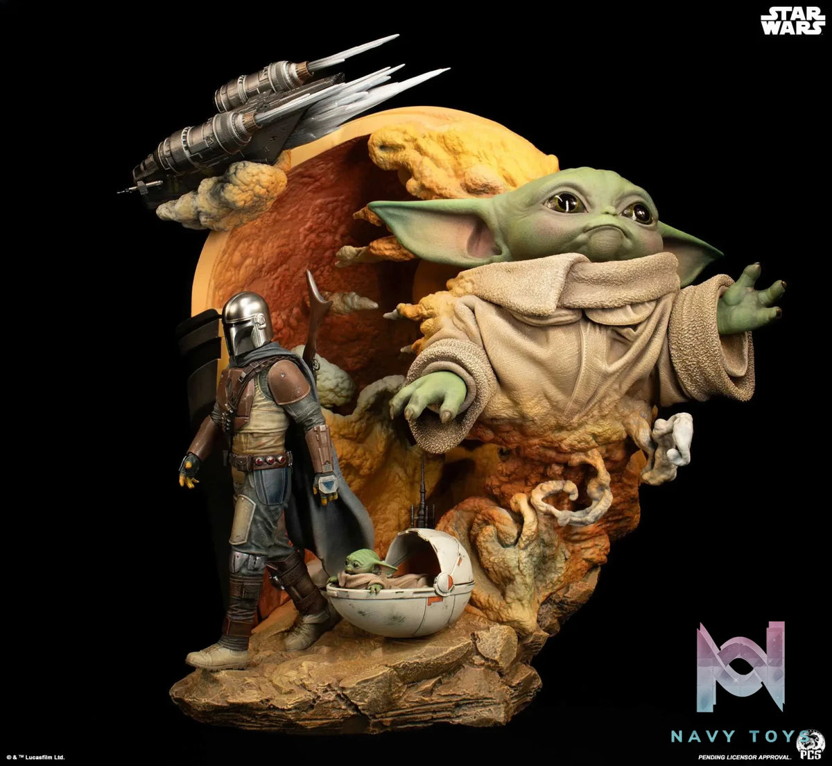 Premium Collectibles Studio – The Mandalorian – Fine Art Bust (Licensed)