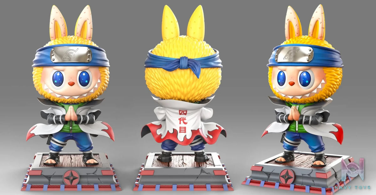 KOK Studio – Labubu BUBU Series #1 Labubu cos Namikaze Minato