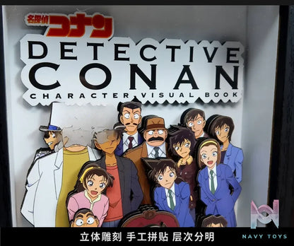 KALA HOME Studio – Detective Conan Multiple Characters #11 3D Decorative Painting Detective Conan
