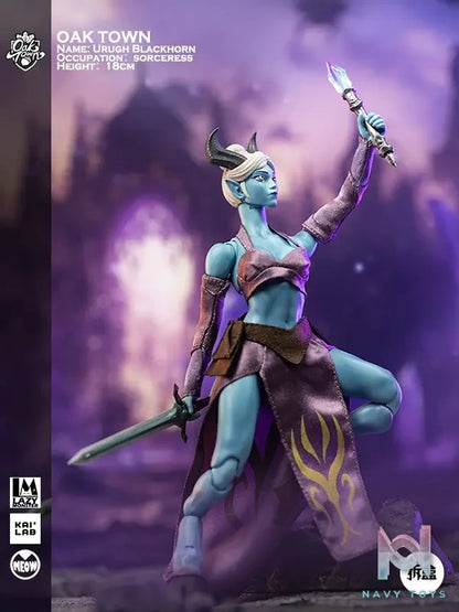 Lazy Monster Studio – Oak town Berylia Dark Moon Assassin & Sorceress (Licensed)