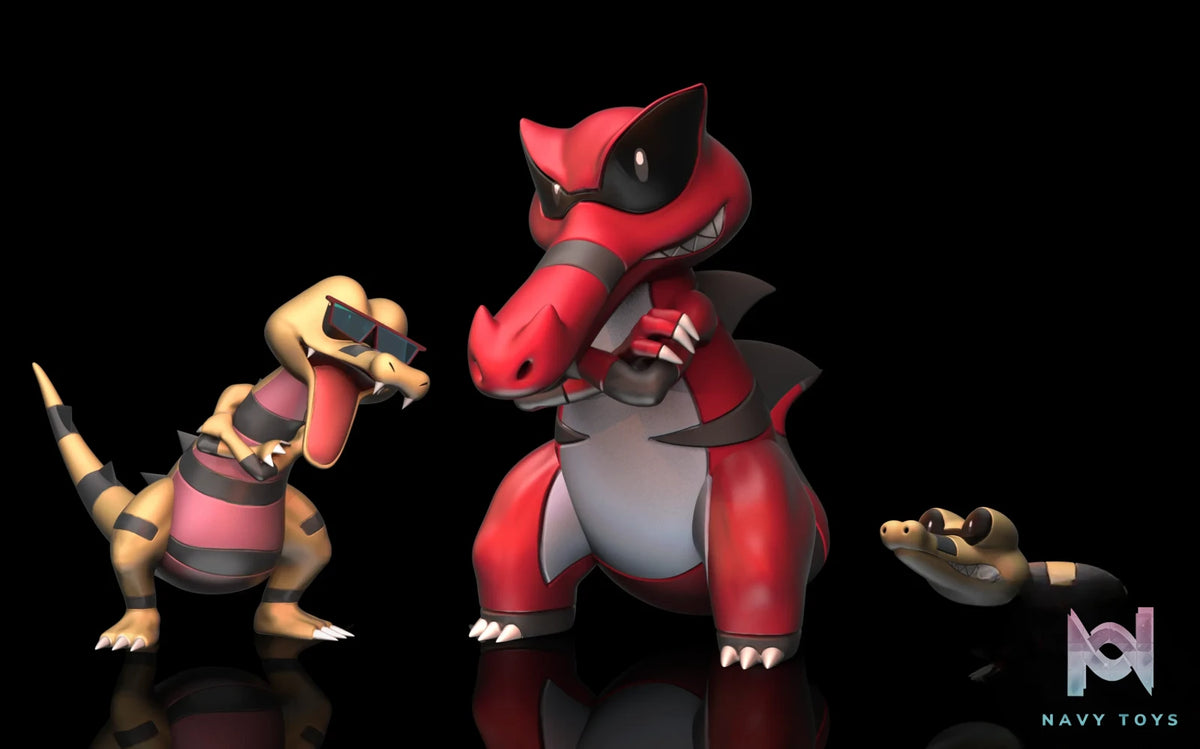 G9 Studio – Pokémon Krookodile Evolution Set