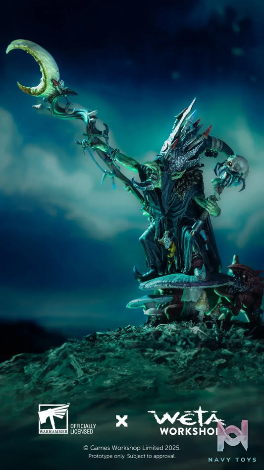 WETA Workshop Studio – Warhammer: Age of Sigmar 1/6 Skragrott the Loonking statue (Licensed)