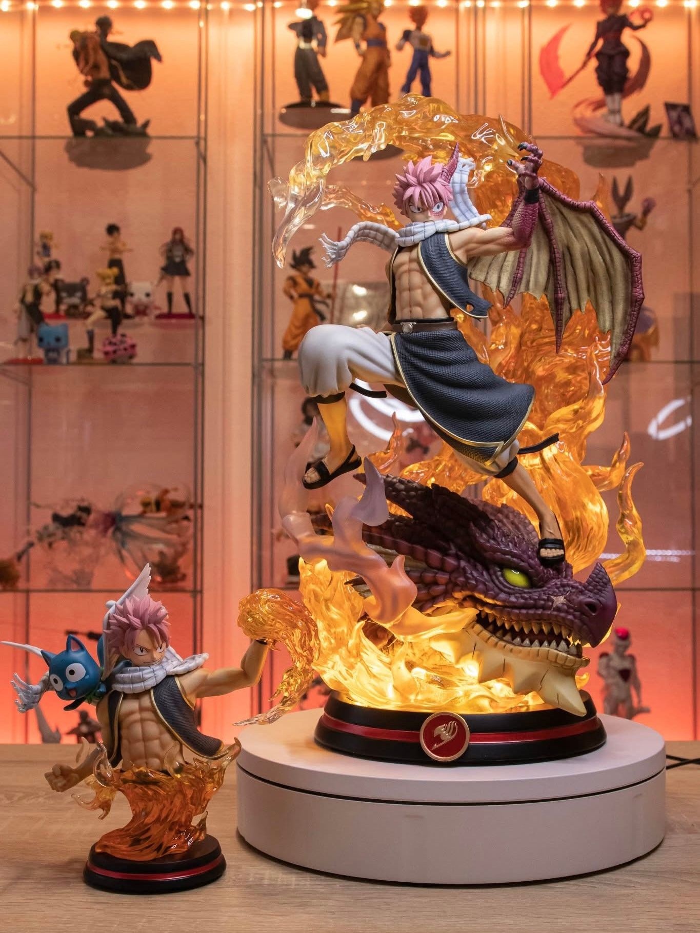 Natsu & Happy - Fairy Tail - Cresent Studio resin statue Crescent Studio anime figure