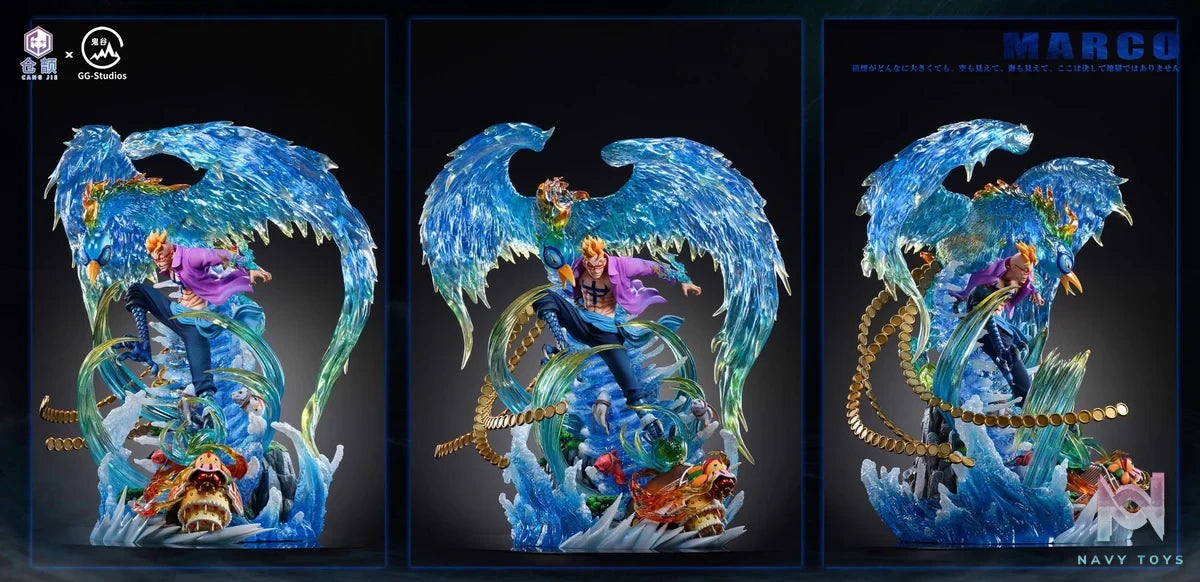 Marco The Phoenix - One Piece - Cang Jie x GG Studio resin statue Cang Jie x GG studio anime figure
