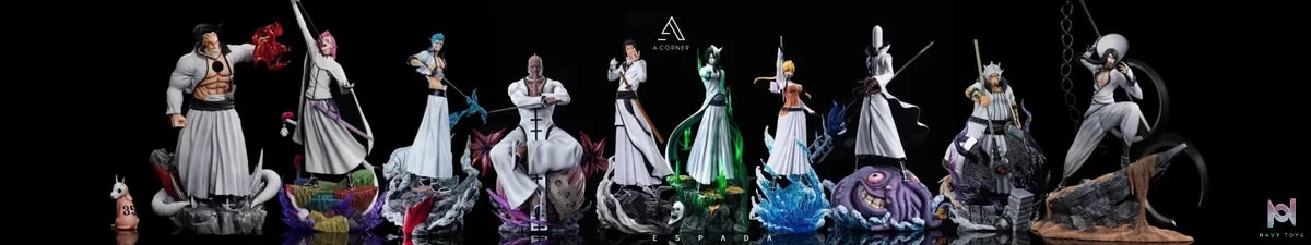 A Corner Studio - Espada Series No.5 x No.8 x No.0 Bleach resin statue Navy Toys anime figure