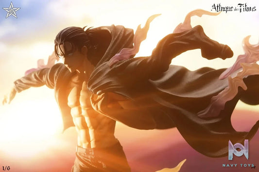 Craftsman Studio - Eren Clothing Attack on Titan resin statue Navy Toys anime figure
