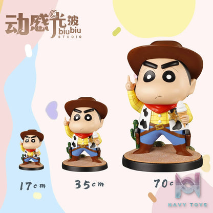 BiuBiu Studio – Crayon Shin-chan Cowboy Shin-chan