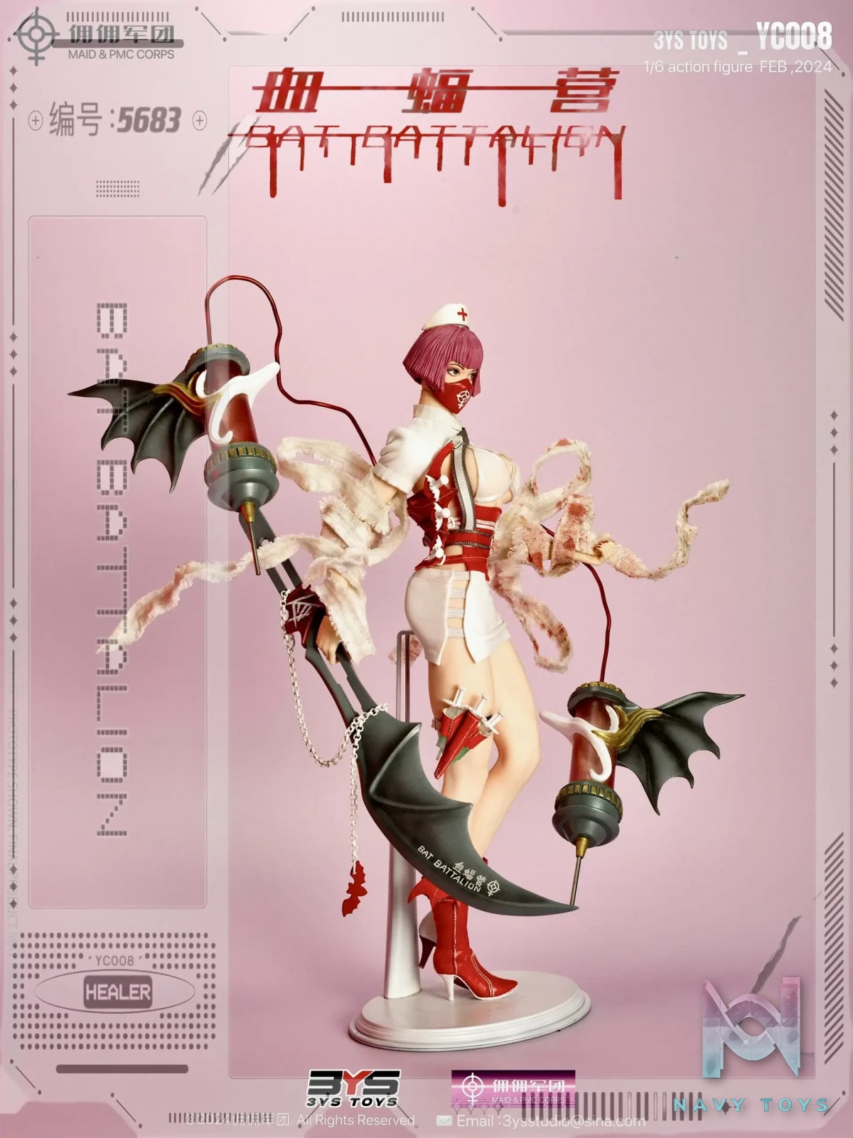 3YS Studio- Original Blood Bat Camp Nurse Blood Bat Princess (Licensed)