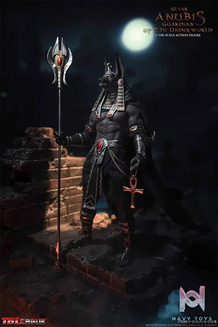 TBLeague Studio – Original 1/12 Bhuvarlok God Anubis Silver (Licensed)