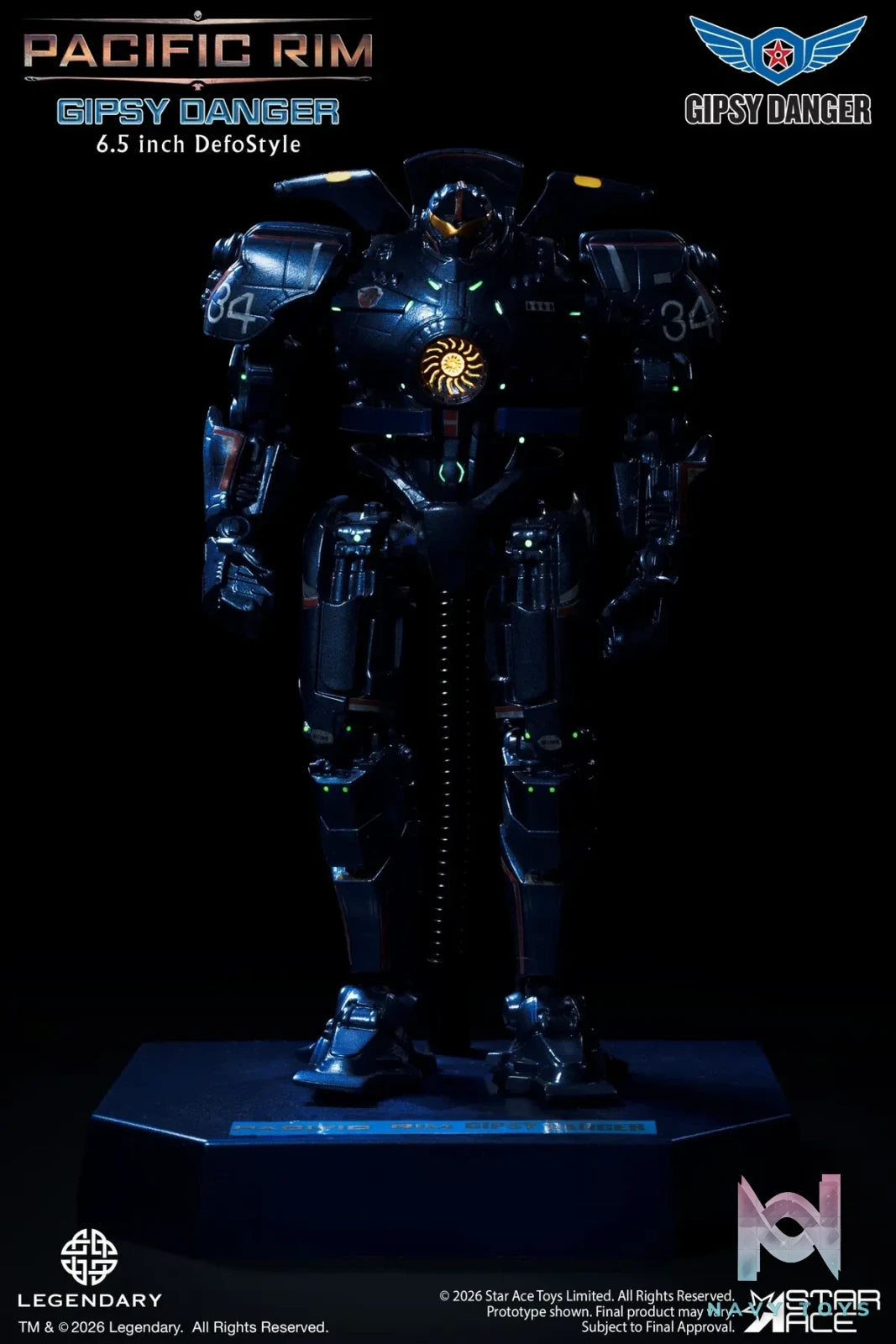 Star Ace Toys – Pacific Rim DefoStyle Gipsy Danger X Cherno Alpha SA7011 SA7012 SA7013 SA7014 SA7015 (Licensed)
