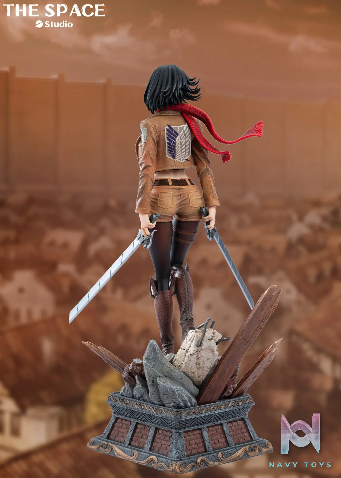 The Space Studio – Mikasa Ackerman Attack on Titan