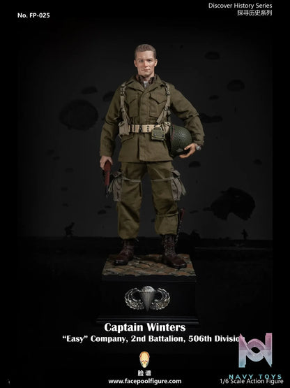 Facepoolfigure – Captain Winters “Easy” Company, 2nd Battalion, 506th Division 1/6 Action Figure FP025 (Licensed)
