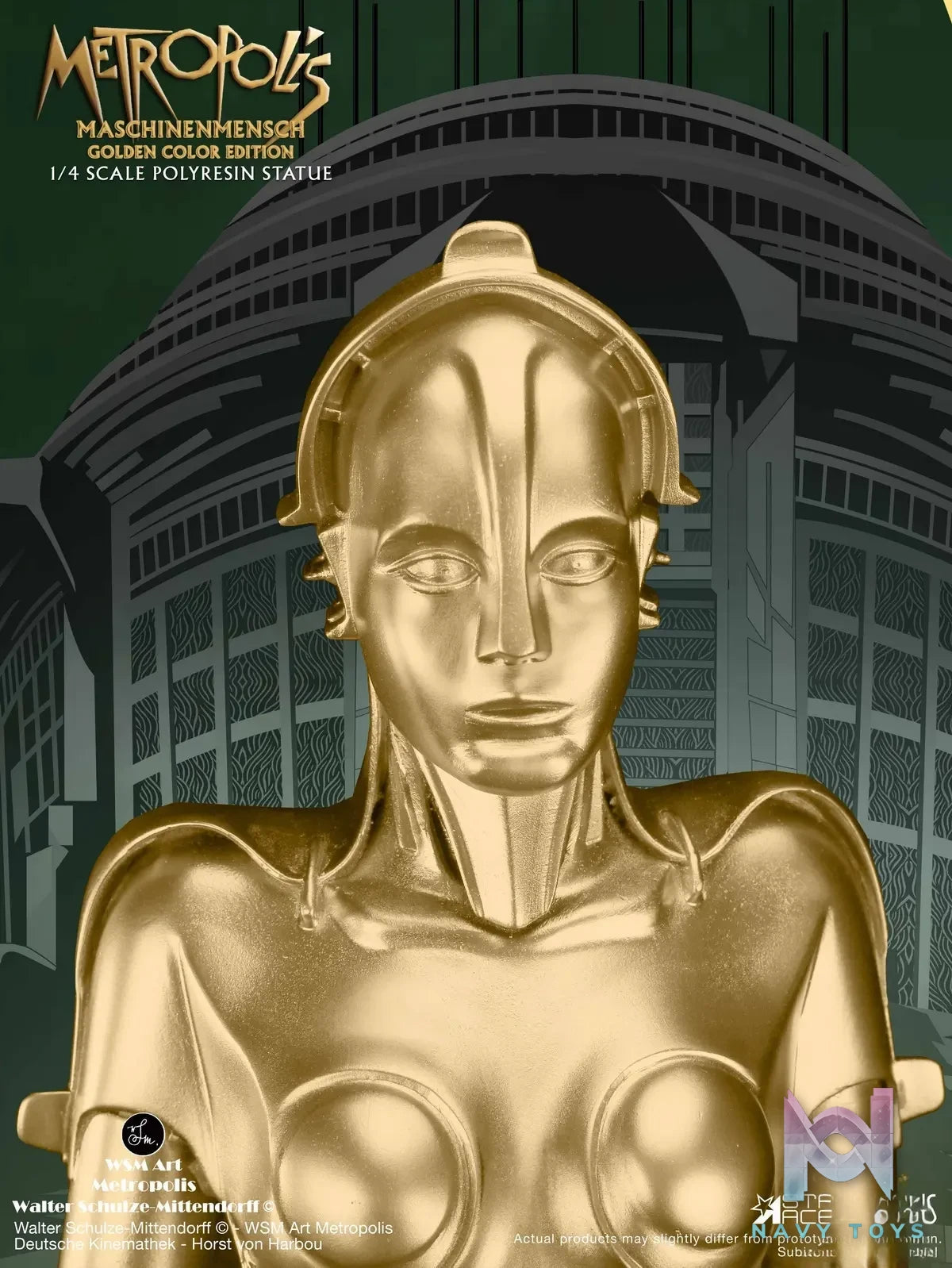 STAR ACE Toys Studio – 1/4 Scale Maschinenmensch Statue from ‘Metropolis’ SA4023 SA4024 (Licensed)