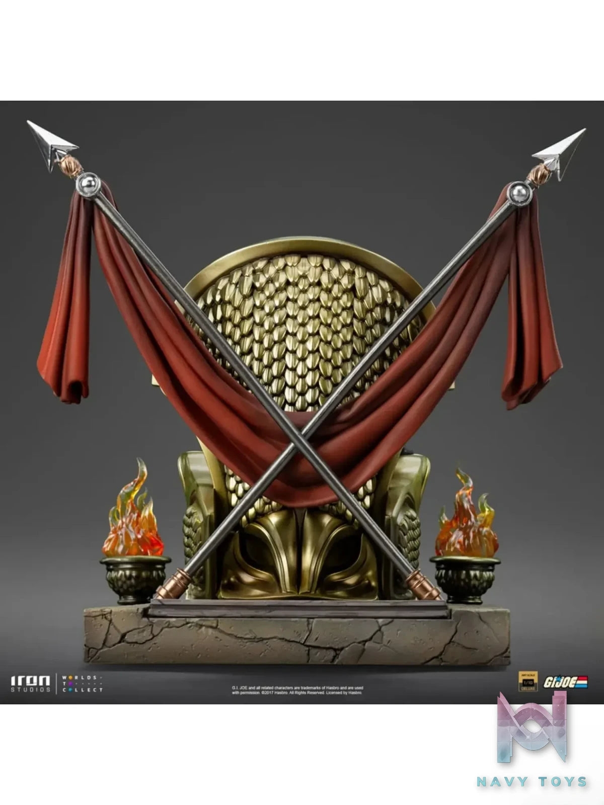Iron Studios – Cobra Statue G.I. Joe Art Scale HASBR122225-10 (Licensed)