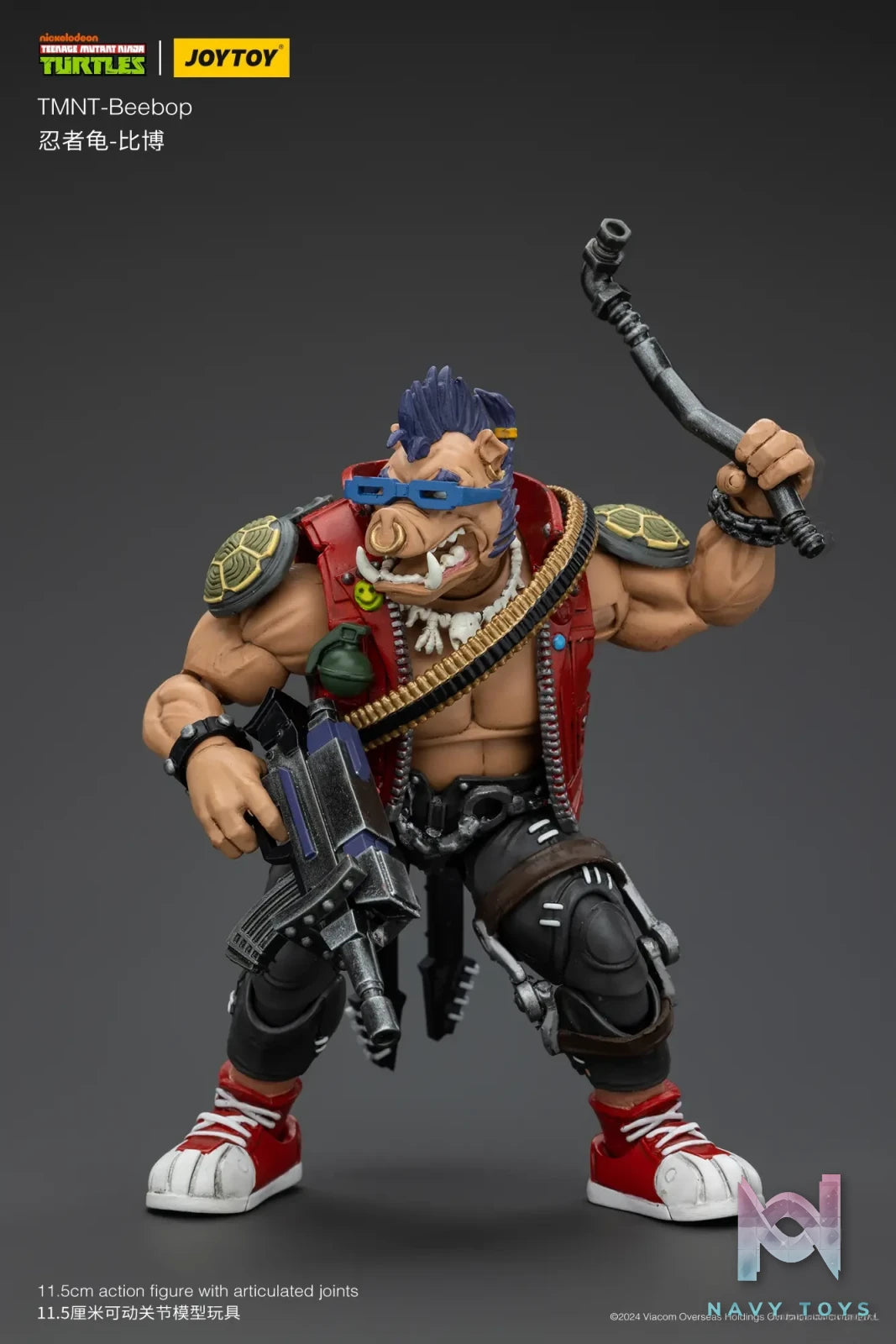 JOYTOY Studio – TMNT Beebop Rocksteady JT8476 JT8469 (Licensed)