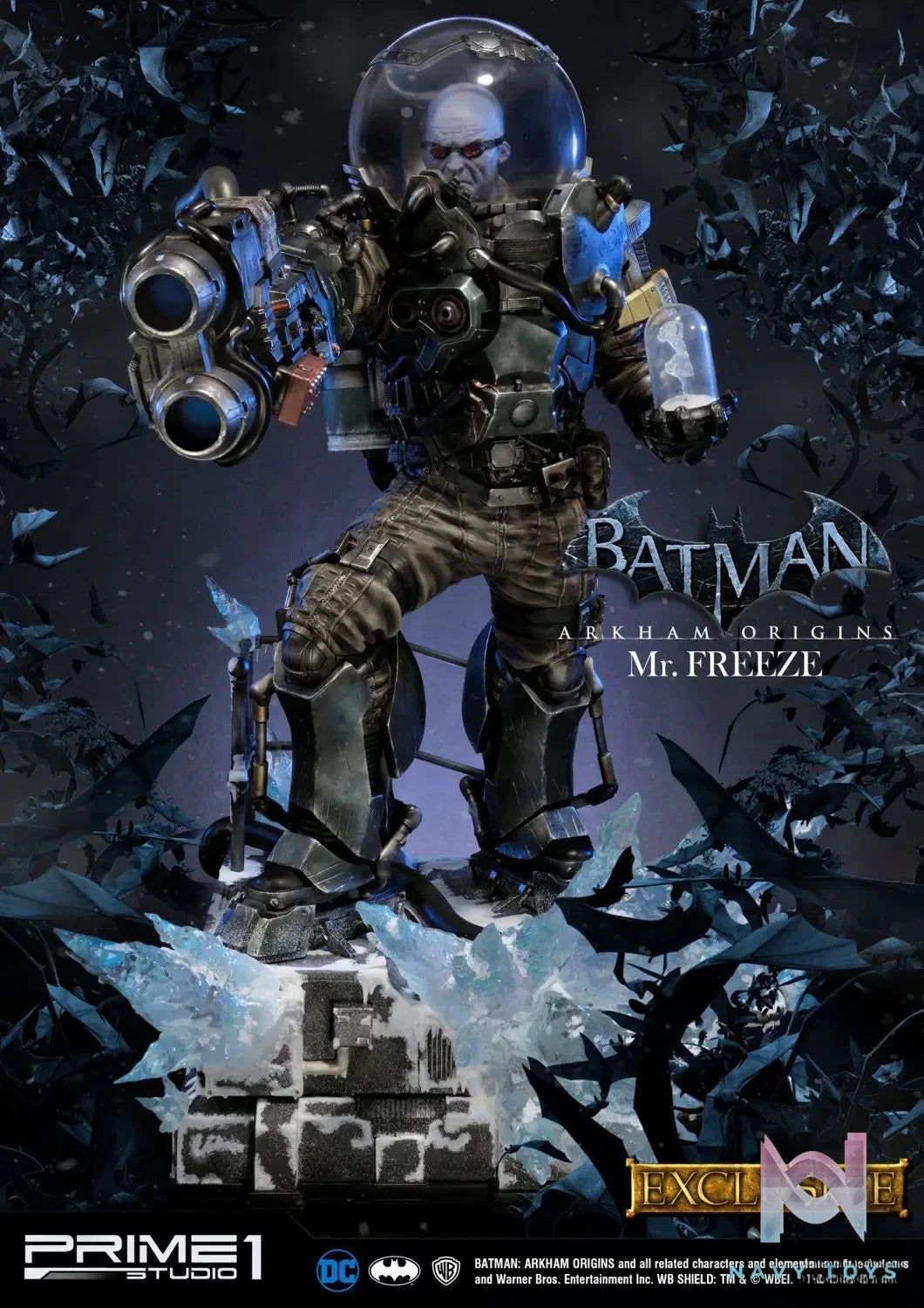 Prime 1 Studio – Museum Masterline Batman: Arkham Origins Mr Freeze MMDC-22 MMDC-22EX (Licensed)