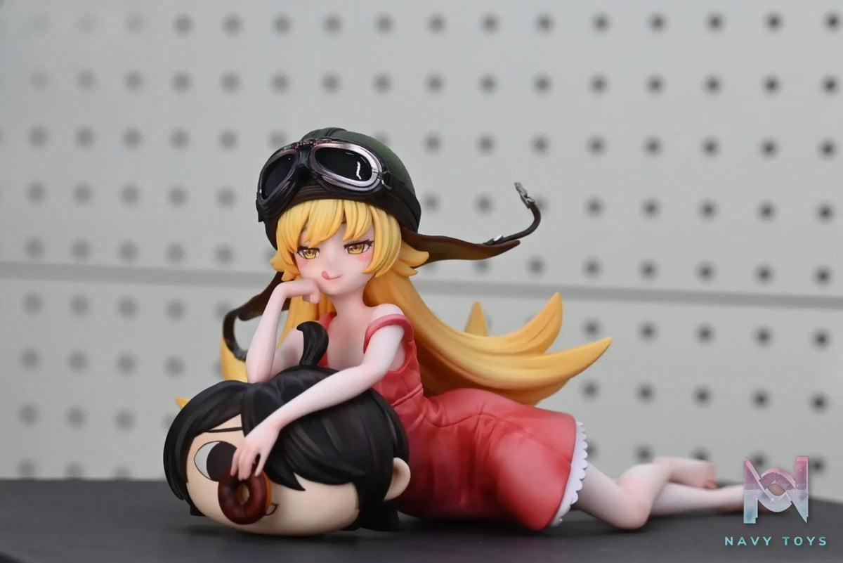 QuietArt Studio – Shinobu Oshino Pink Dress Bakemonogatari