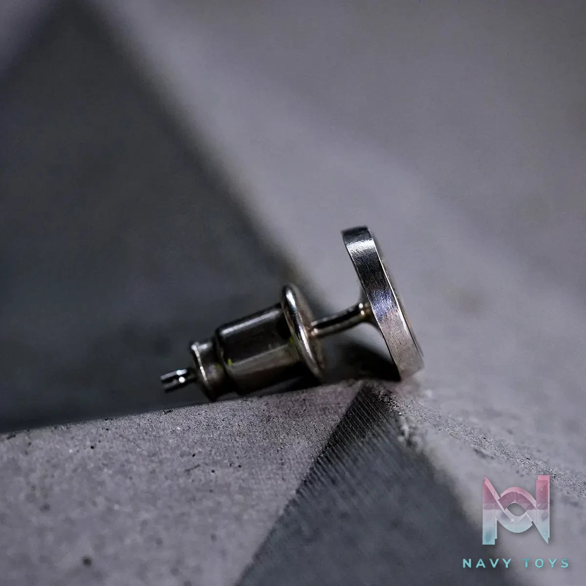 Raven Studio (silver jewelry) – Original Exclusive Textured Gold Logo Stud Earrings Original