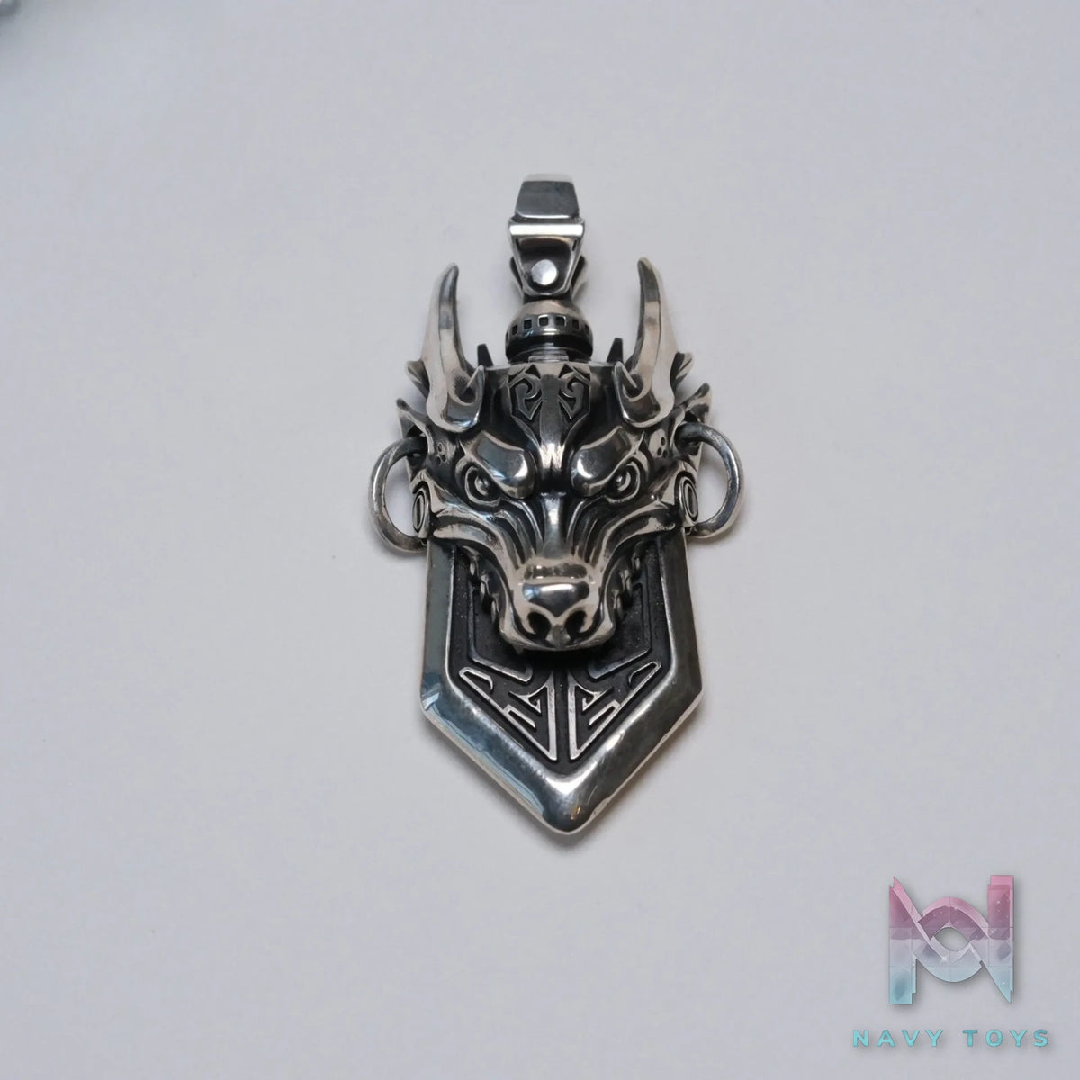 Raven Studio (silver jewelry) – Original Mechanical Yazi the Dragon’s Son Pendant Original