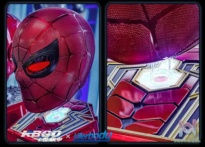 Killerbody Studio – Marvel Marvel Series 11 Collectible wearable Steel Spider Man helmet (Licensed)