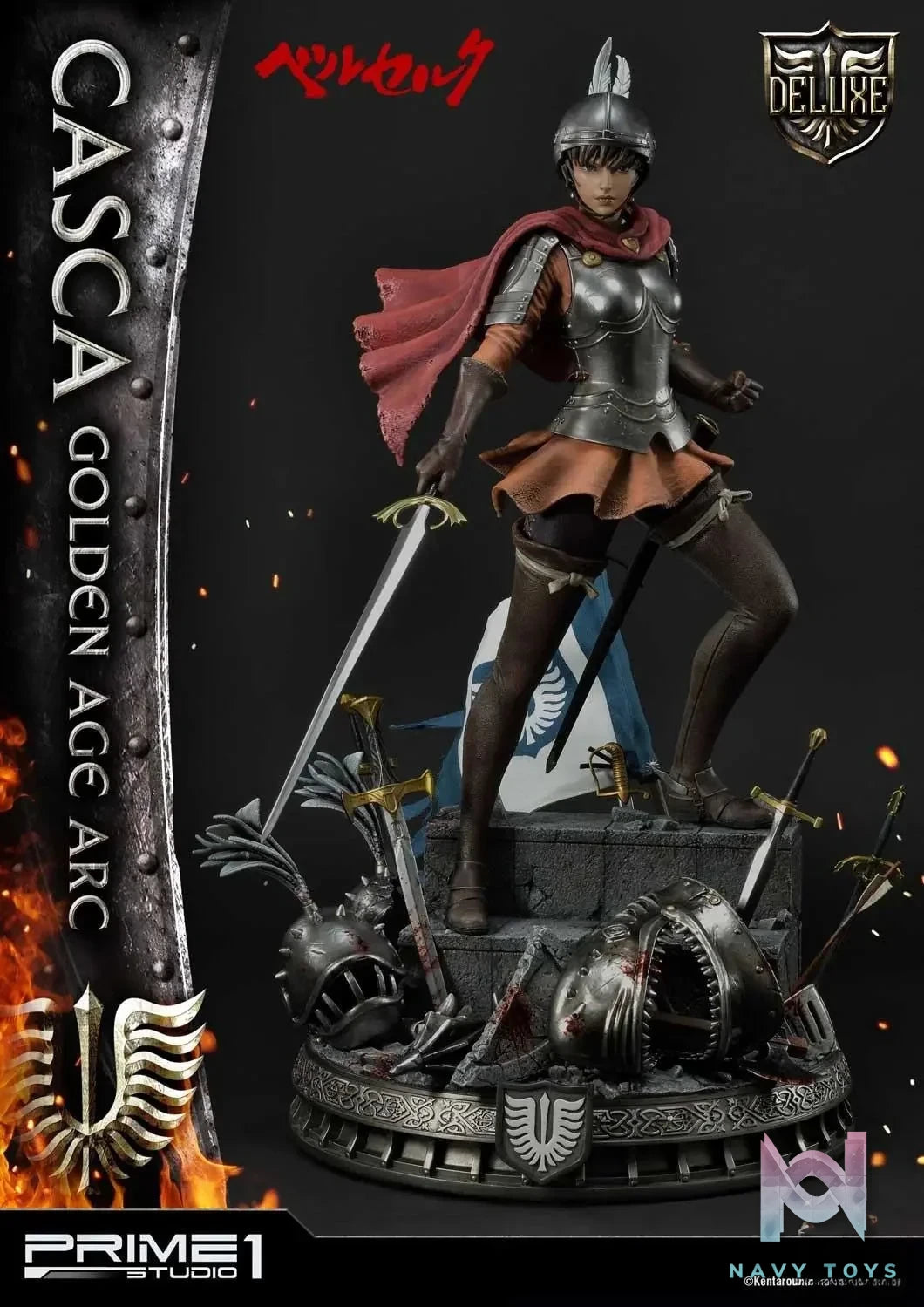 Casca Golden Age Arc UPMBR-15 UPMBR-15DX (Licensed) - Ultimate Premium Masterline Berserk - Prime 1 Studio resin statue Navy Toys anime figure