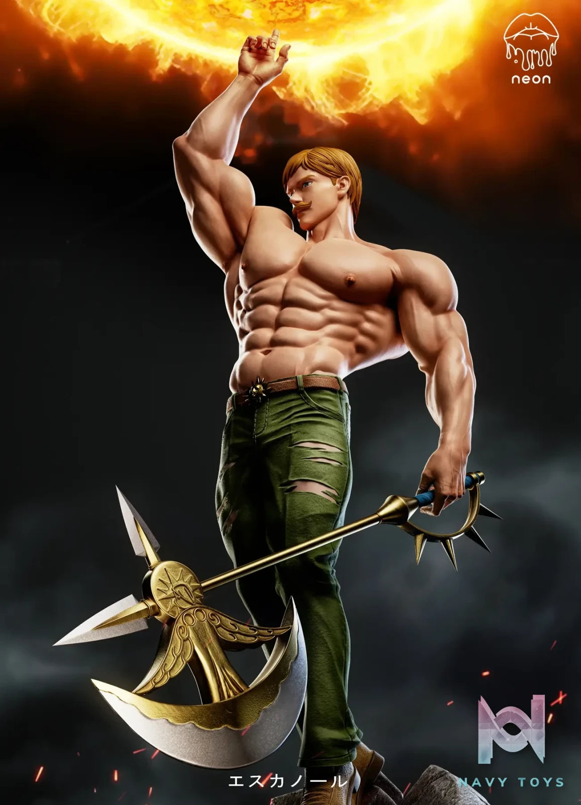 NEON Studio – Seven Deadly Sins Lion Sin of Pride Escanor