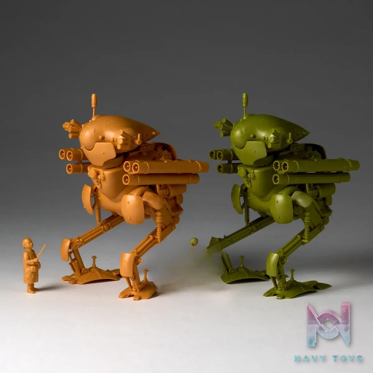 Kaiyodo – ARTPLA Maschinen Krieger GANS X Eddie Amsel 1/35 Plastic Model (Licensed)