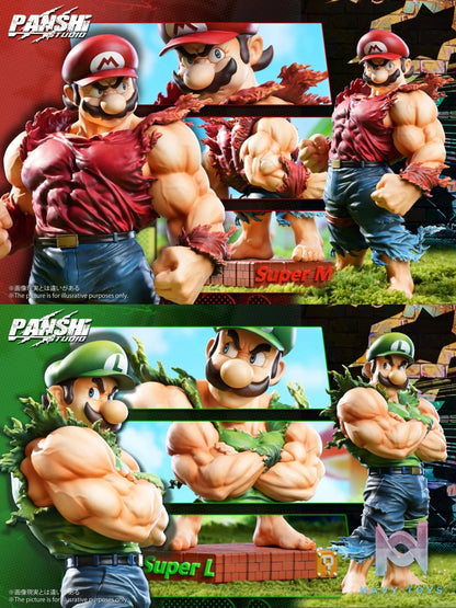 PAN SHI Studio – Super Mario Bros Mario & Luigi Muscle Brothers