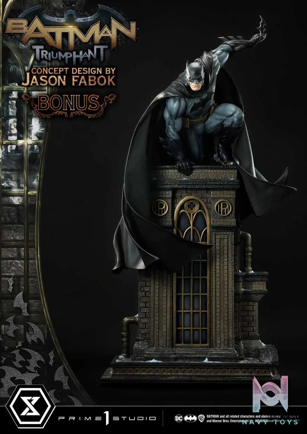 Prime 1 Studio – Museum Masterline Batman (Comics) Batman Triumphant (Concept Design By Jason Fabok) MMDC-57 MMDC-57S (Licensed)